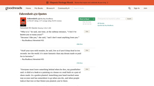 Goodreads - Fahrenheit 451 Insights