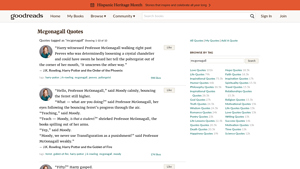 Goodreads - McGonagall Quotes