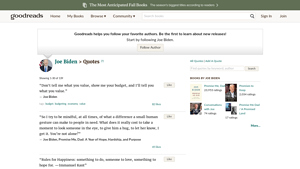 Goodreads - Joe Biden Quotes