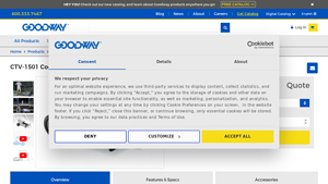 Goodway - CTV-1501 Cooling Tower Vacuum