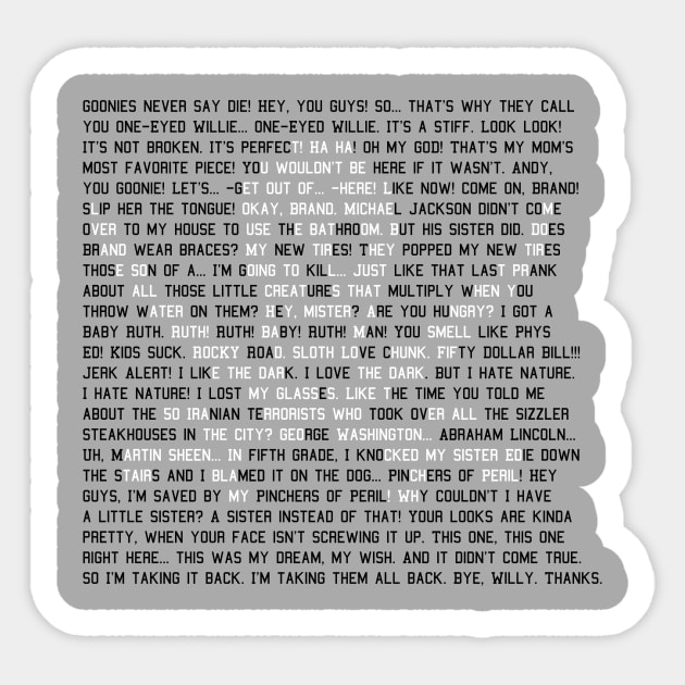 An application scenario or product detail of goonies quotes - Image 15