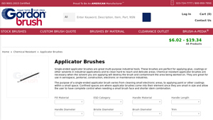 Gordon Brush - Applicator Brushes