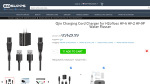Qjin - H2ofloss Charging Cord
