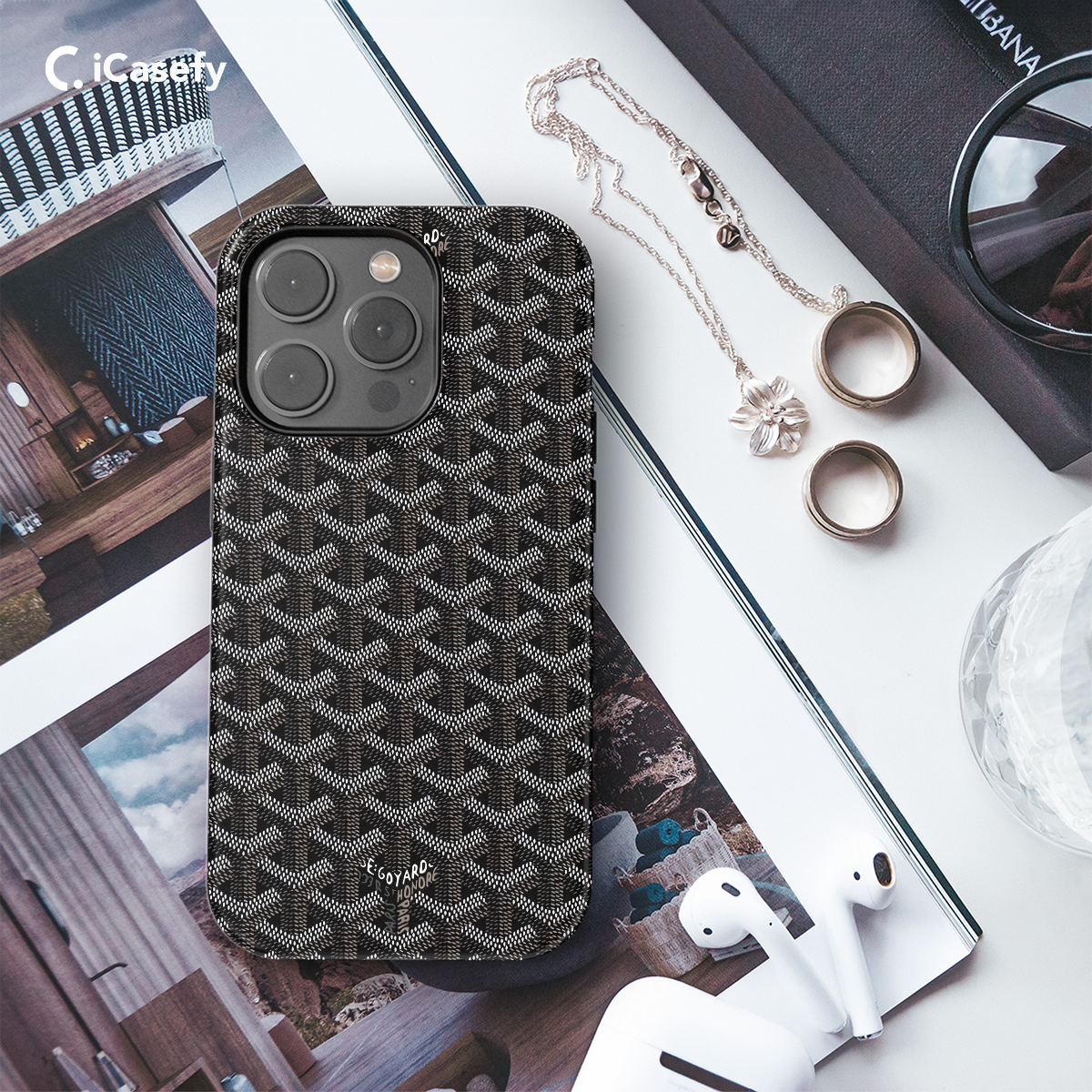 An application scenario or product detail of goyard phone case - Image 7