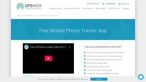 Gpswox - Mobile Phone Tracker App