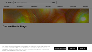 Chrome Hearts - Gothic Luxury Rings