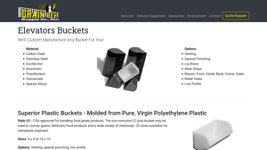 Grain Belt Supply Co. - Elevator Buckets