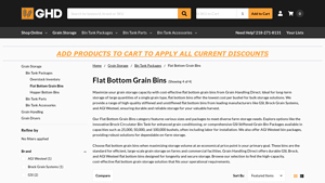 Grain Handling Direct - Cost-Effective Flat Bottom Grain Bins