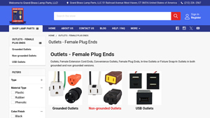 Grand Brass - Lamp Parts & Components