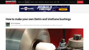 Delrin - Thermoplastic for Bushings