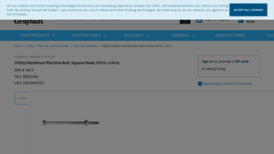 Hubbell Power Systems - Utility Hardware Machine Bolt