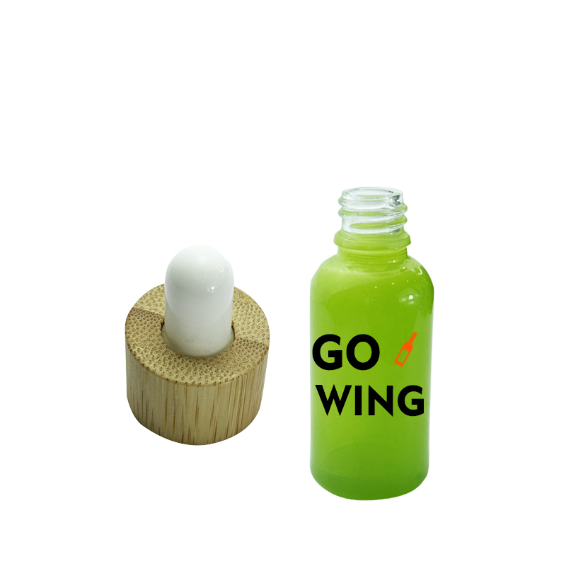 An application scenario or product detail of green frosted dropper bottle - Image 12