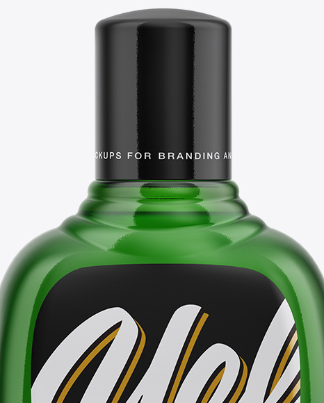 An application scenario or product detail of green shampoo bottle - Image 17