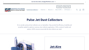 Griffin Filters - Pulse Jet Dust Collectors