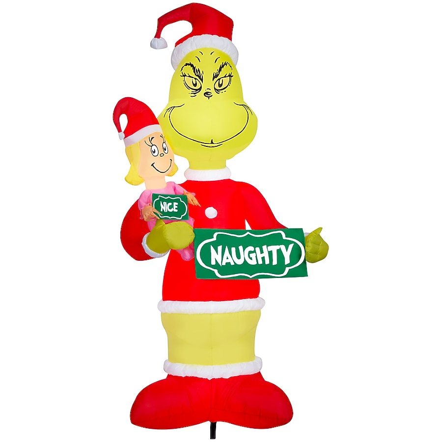 An application scenario or product detail of grinch christmas inflatable - Image 2