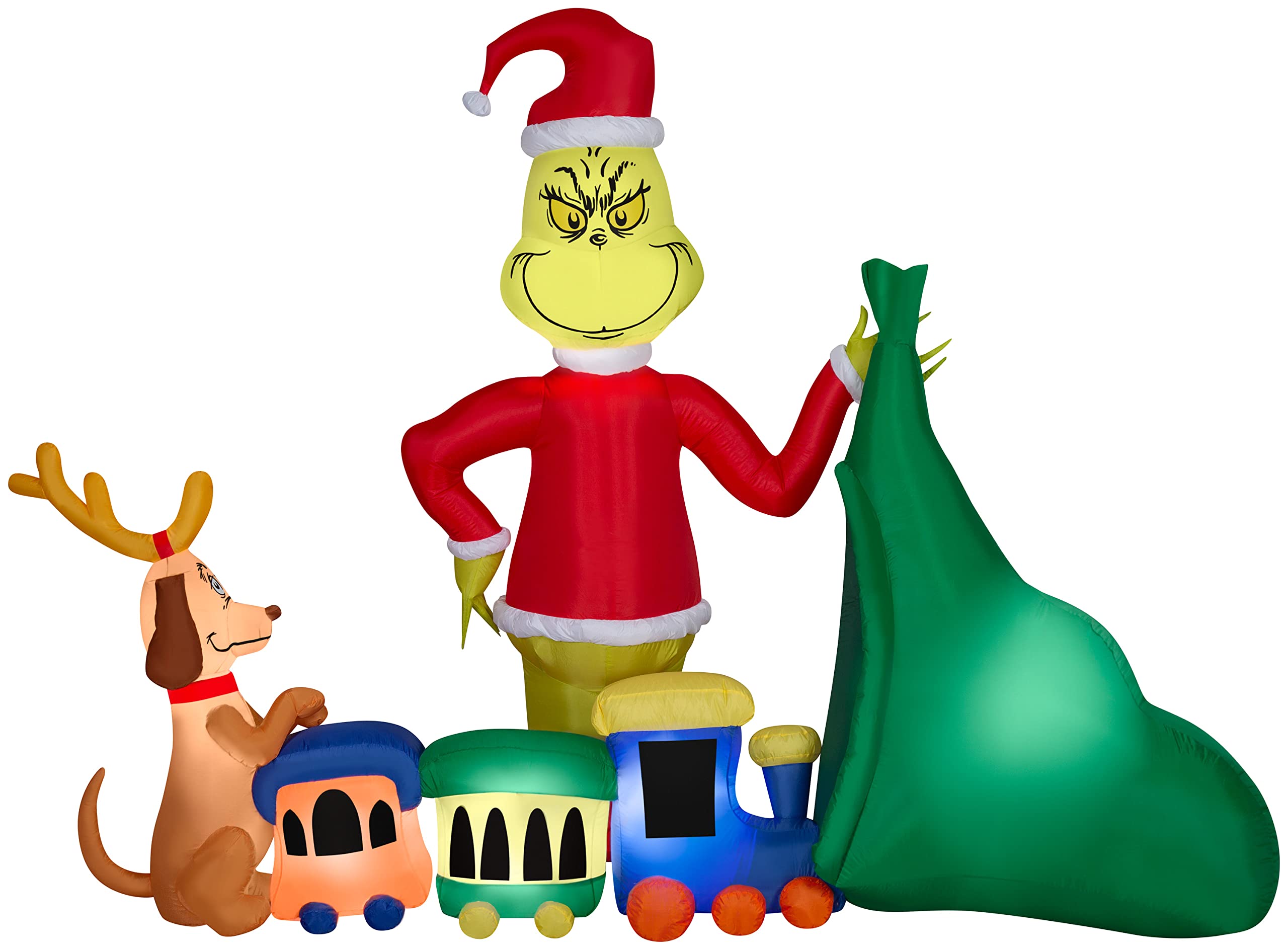 An application scenario or product detail of grinch christmas inflatable - Image 15