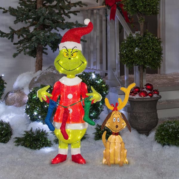 An application scenario or product detail of grinch outdoor decorations - Image 1