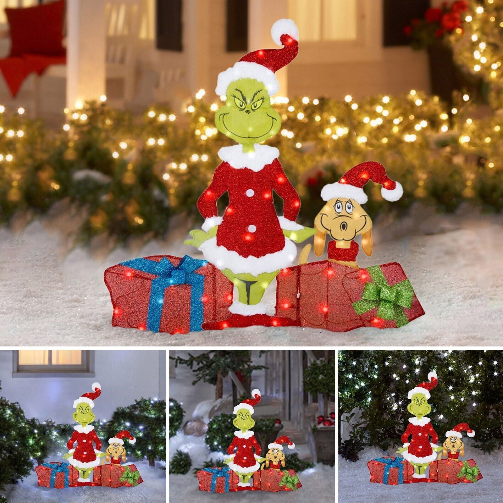 An application scenario or product detail of grinch outdoor decorations - Image 6
