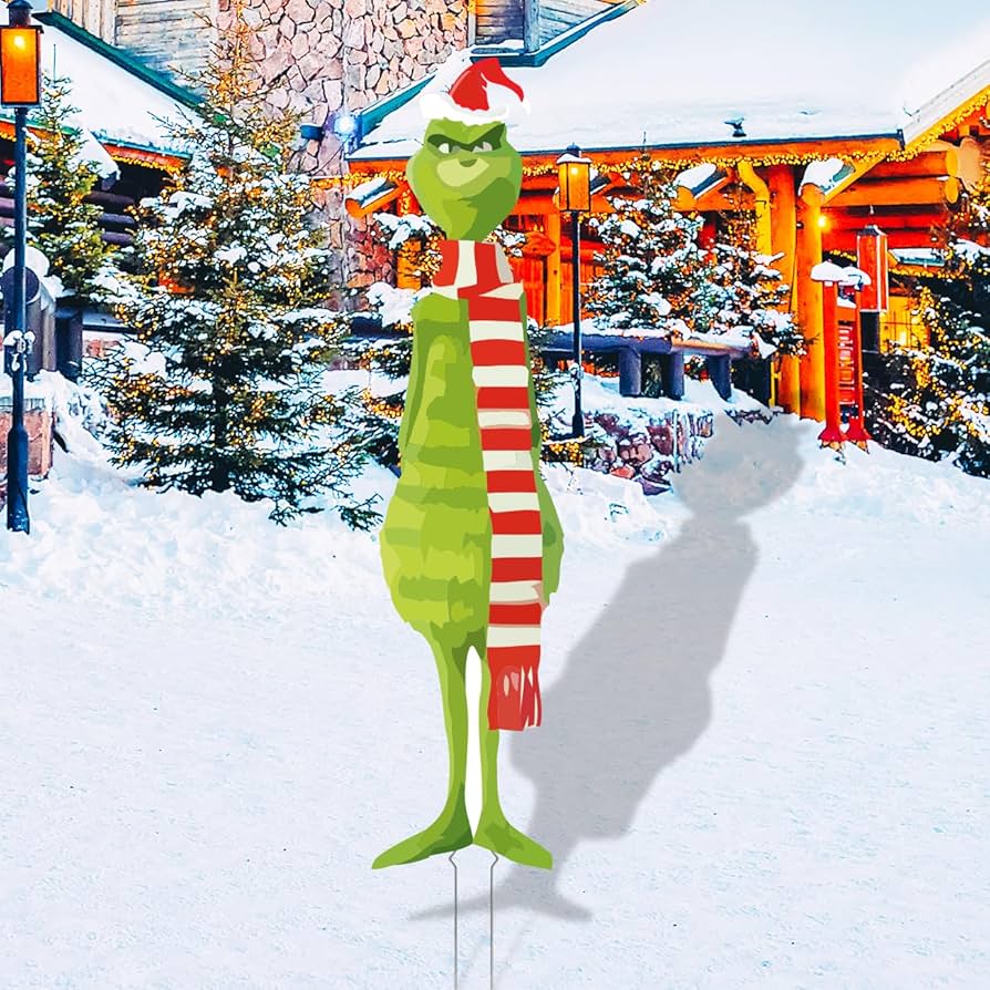 An application scenario or product detail of grinch outdoor decorations - Image 7