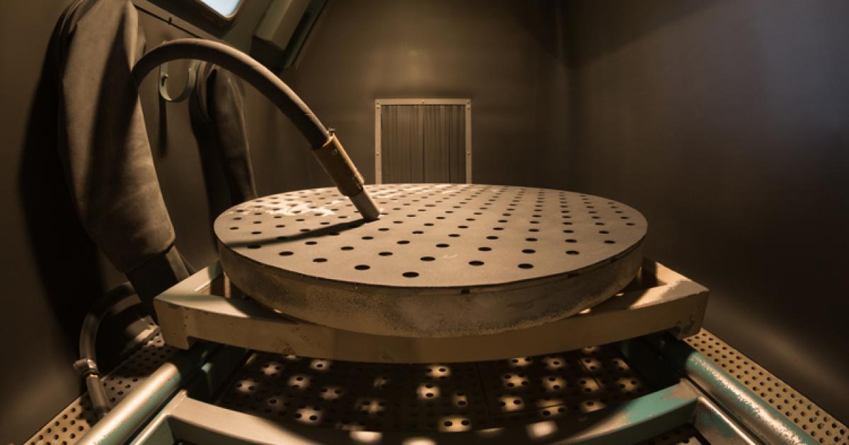 An application scenario or product detail of grit blasting machine - Image 20