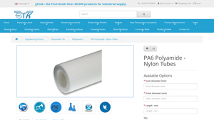 Gteek - Polyamide 6 Nylon Tubes