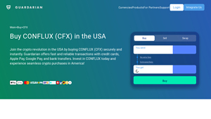 Screenshot of Buy CONFLUX (CFX) | Buy CFX Coin with Fiat, EUR & USD