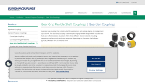Guardian - Gear Grip Flexible Shaft Coupling