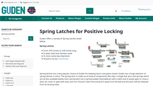 Guden - Spring Latches