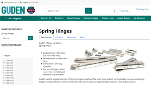 Guden - Spring Hinges