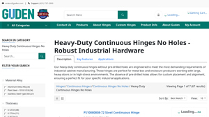 Guden - Heavy-Duty Continuous Hinges