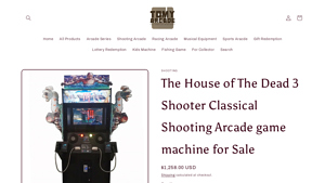 Gztomy - The House of The Dead 3 Shooter Arcade Machine