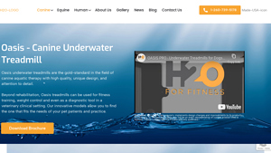 H2O for Fitness - Oasis Underwater Treadmills