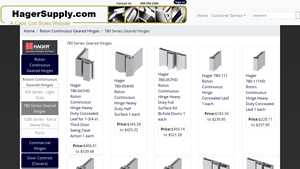 Hager - Heavy Duty Roton Continuous Hinges