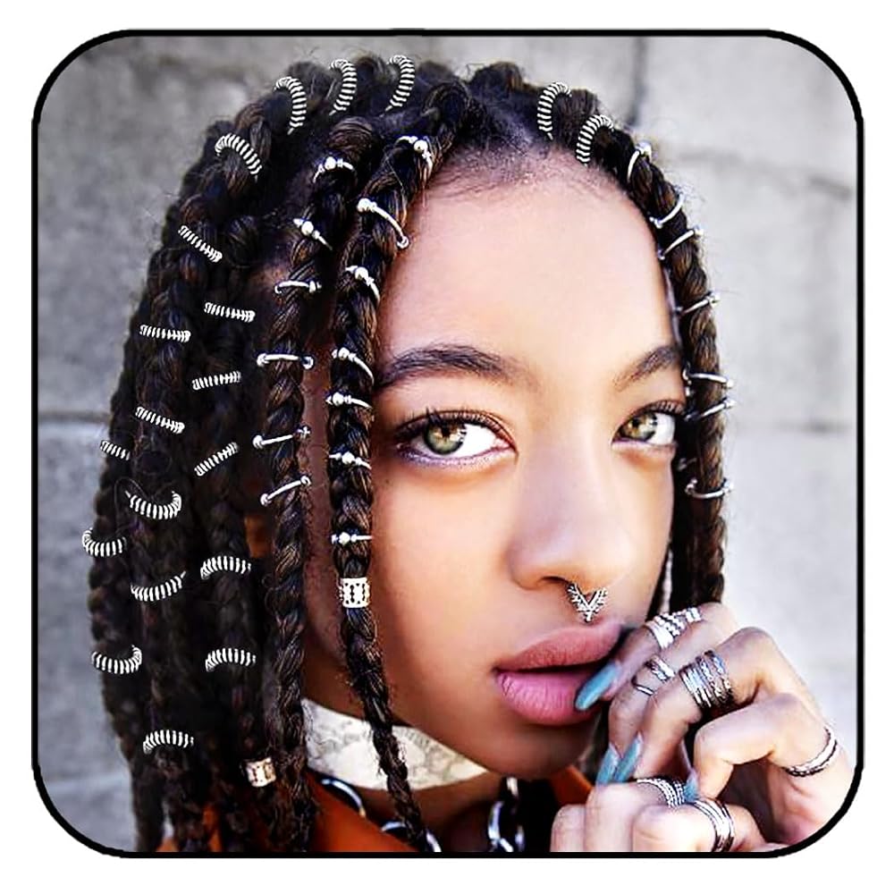 An application scenario or product detail of hair accessories for braids - Image 10