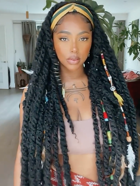 An application scenario or product detail of hair accessories for braids - Image 14