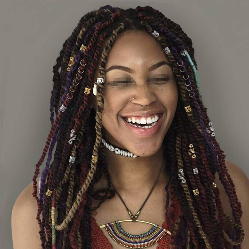 An application scenario or product detail of hair accessories for braids - Image 19