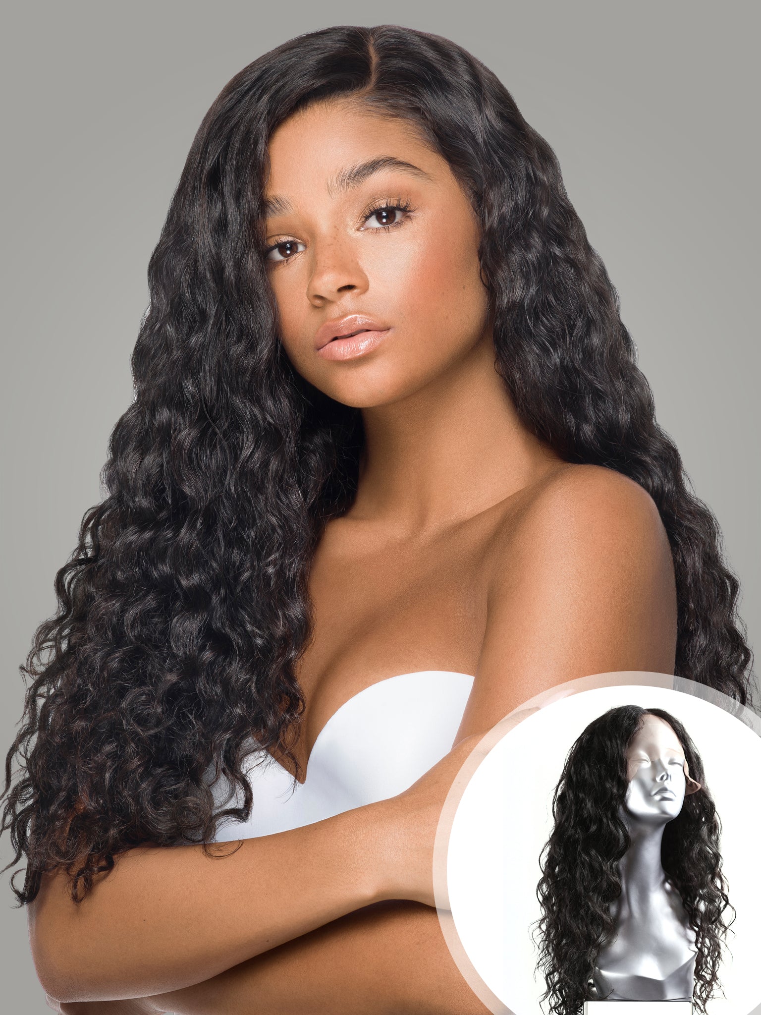 关于 hair wig 的说明性图片