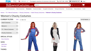 Halloweencostumes.com - Women's Chucky Halloween Costumes