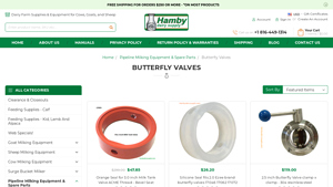 Hamby Dairy Supply - Butterfly Valves