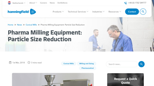 Hanningfield - Sanitary Milling Equipment