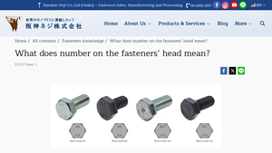 Hanshin Neji - Fasteners and Hexagon Bolts