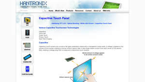 Hantronix - Projected Capacitive Touch Controller PCAP7200