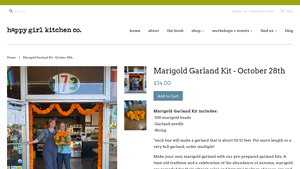Happy Girl Kitchen - Marigold Garland Kit