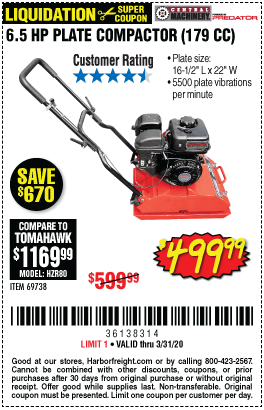 An application scenario or product detail of harbor freight plate compactor - Image 3