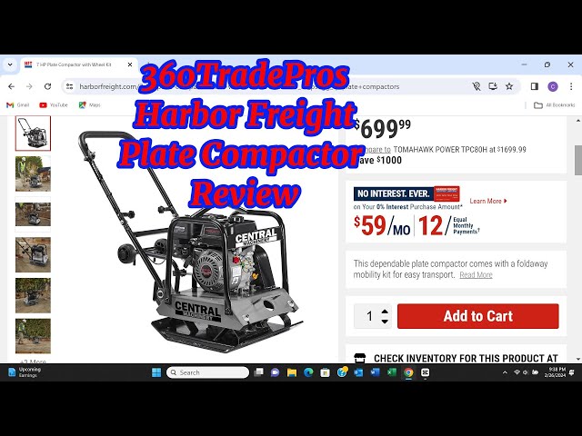 An application scenario or product detail of harbor freight plate compactor - Image 11