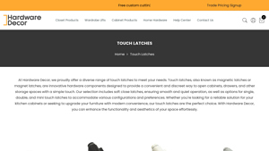 Hardware Decor - Touch Latches