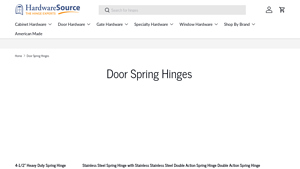 Hardwaresource - Spring Hinges