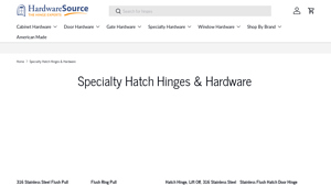 HardwareSource - Hatch and Trap Door Hinges