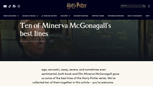 Harry Potter - Professor McGonagall's Encounter