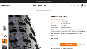 HARTEX-INDIA - XTRA BOLD 20 X 3.00